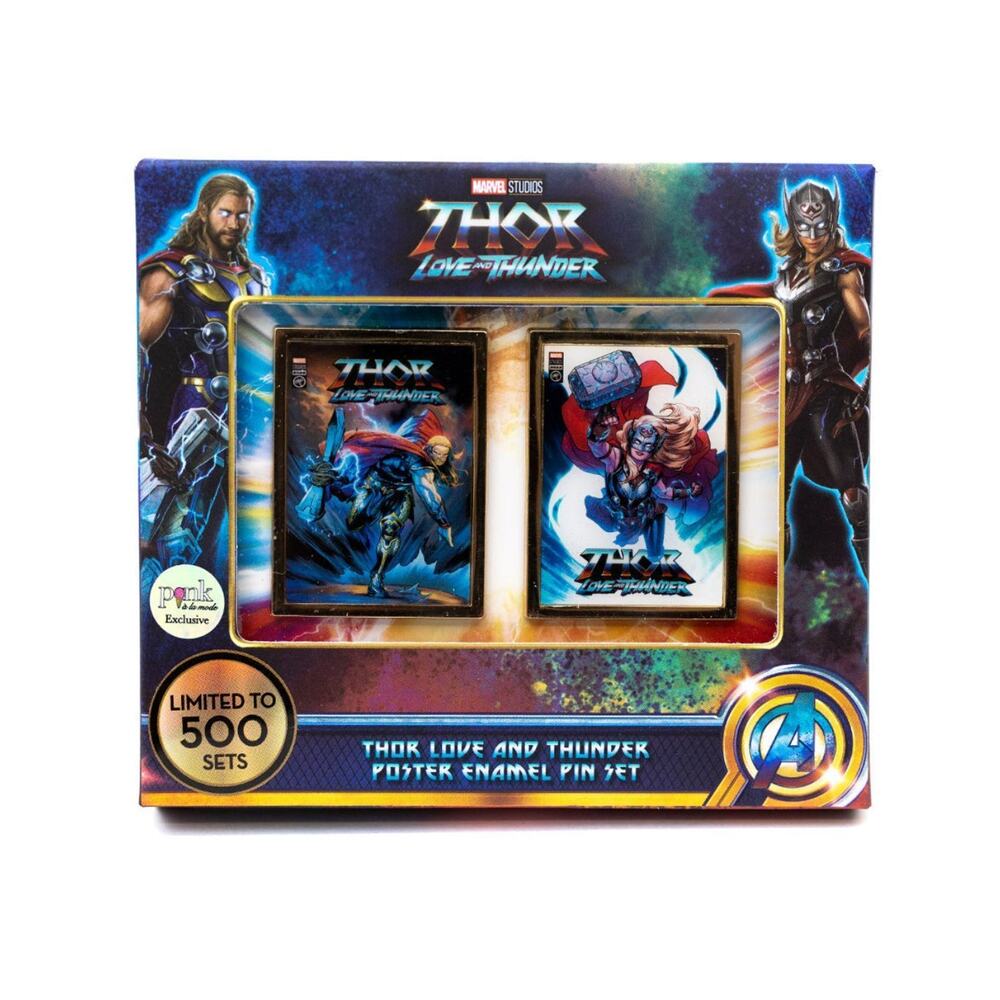 Marvel Thor: Love and Thunder poster pin set LE 500